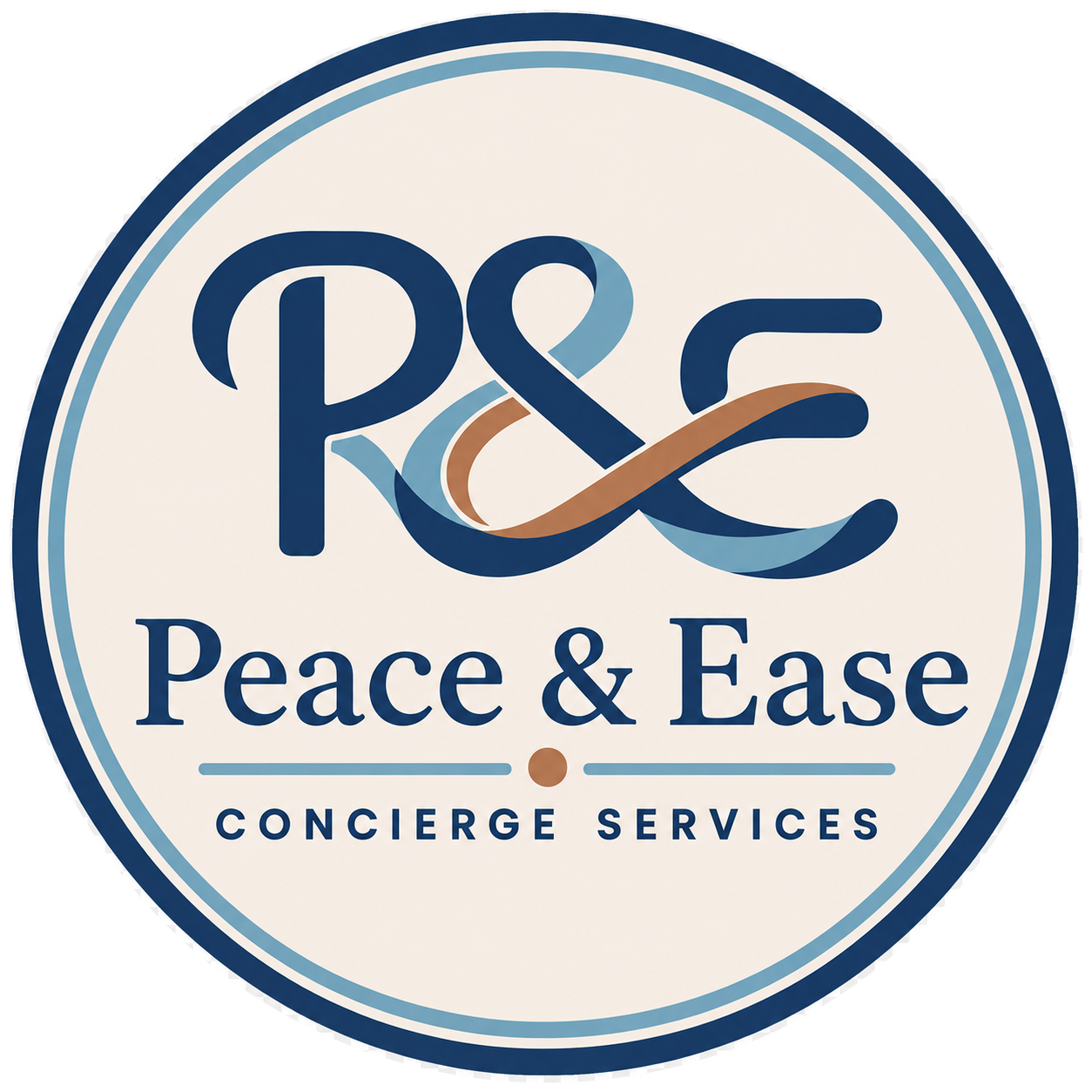 Peace & Ease Concierge Services logo